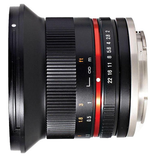 Rokinon 12mm f2 for Fujifilm lens